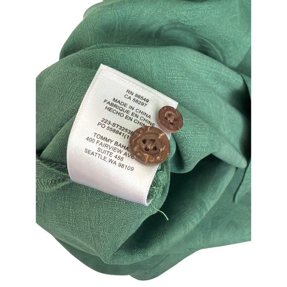 Tommy Bahama Silk Shirt Mens XXXL Green Bay Packers Football Short Sleeve Button - Picture 7 of 7